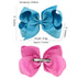 30PCS Big 6 Inch Grosgrain Ribbon Hair Bows for Girls, Toddler Hair Accessories with Alligator Clips