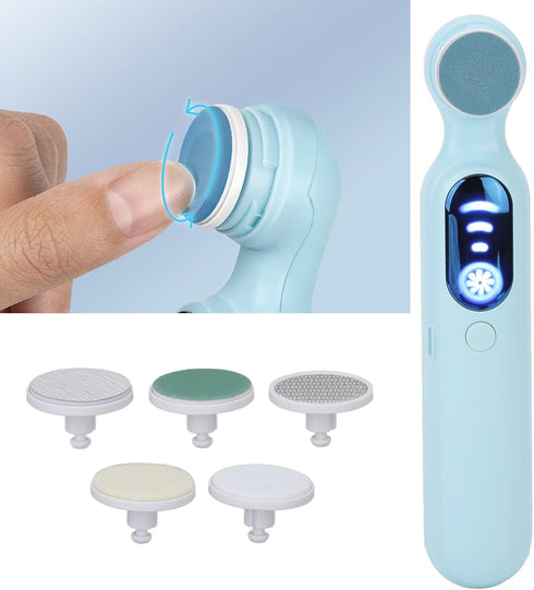 Vomeko Trimmer 3 Trimmer Baby Nail Electric,Double Moon Cover Modes,Household Rechargeable Baby Nail Grinder Beauty