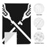 CQMZJHU Lacrosse Sticks Crossed Baby Car Seat, Rain Shelter, Multifunctional Nursing Cover for Newborns, Mother Care