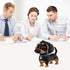 Mini Dog Building Blocks Pet Toy Bricks - Micro Mini 3D Puzzle Building Blocks Set for Kids or Adults (Black Dog
