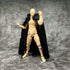 1:12 Scale Fabric Cape Cloak with Hat for 6 Inch Bandai SHF Figma Action Figures (Black Cloak)