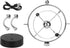 Tnfeeon Art Asteroid USB Battery Power Supply, Electronic Perpetual Motion Desk Toy for Home Office Decoration