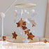 Set Baby Crib Mobile - Bear Mobile for Crib, Felt Cloud Nursery for Boys and Girls, Baby Bassinet Mobile Toy - Shower