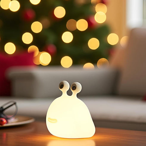 Cute Slug Night Light for Kids - Soft Silicone Lamp Gift for Baby Rooms