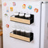 Duimbok 2 Pack Countertop Magnetic Baby Bottle Organizer, Baby Bottle Storage Rack for Refrigerator Side, Metal Bottle