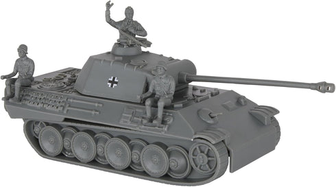 BMC Toys BMC CTS WW2 German Panther V Tank - Gray 1:38 Plastic Army