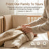 Pack 2 Cozy Set, 40x40 Inches Tummy Muslin Swaddle Blankets of Light Brown & Beige Neutral Baby Blankets, Muslin Baby