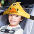 HJH Baby Carseat Head Support Car Seat Head Band Strap Headrest Stroller Car Seat Sleeping Head Support for Toddler