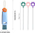 3 1 Set A3 in Multifunctional Cup Lid Cleaner - Crevice Cleaning Brush for Tight Spaces, Baby Bottles & More - Portable