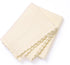 Cozy 40x30in Knit Baby Blanket Soft Warm Newborn Receiving Swaddle Blankets for Crib Infant Boy Girl Creamy White