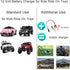 12 Volt Battery Charger for Kids Ride On Toys, Universal Charger for Best Choice, Wrangler, Kid Trax Ride On Cars