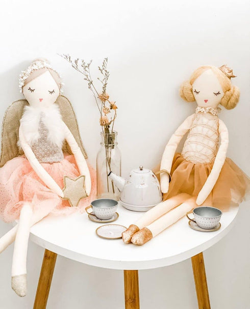 Mon Ami Designer Angel Stuffed Doll with Wings 20” Soft Plush Doll for Little Girls, Gift for Kids