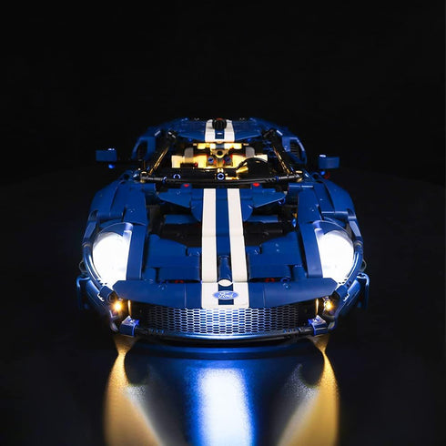 Kyglaring LED Lighting Kit for Lego Technic 2022 Ford GT 42154 Building Kit (No Model)