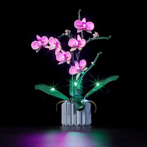 BRIKSMAX Led Lighting Kit for LEGO-10311 Orchid, Compatible with Lego Creator Expert Building Blocks Model, Set Not