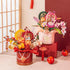 Sets, 1158 (1964) Mini Bricks Flower Building Pink Artificial Flowers with Light, Unique Home Dcor, Adult Collection
