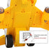 25 Pack Set 6 11 3 4 5 6 Transport Construction Airplane Toy Play Vehicles for Kids Gifts, with Construction Die-cast