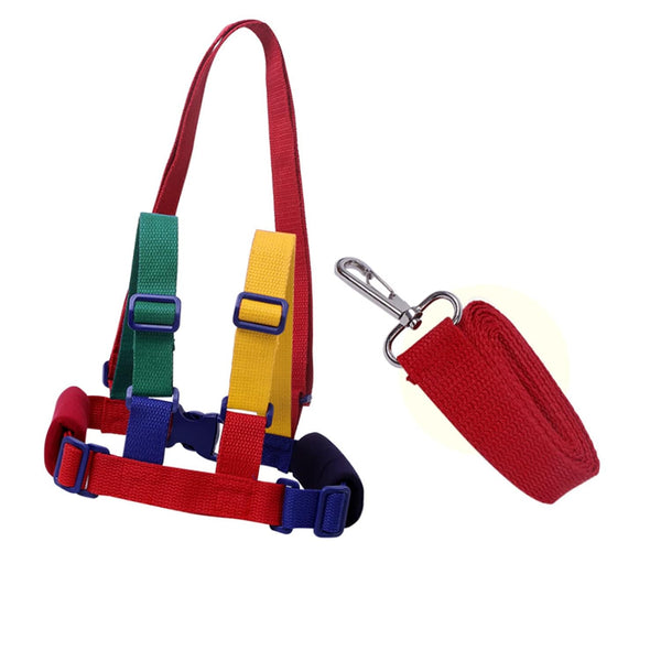 Kid Anti Lost Rope, Adjustable Portable Safety Walking Rope with Net for Learning to Walk
