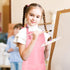 Morcheiong 8/12/24 Pack Adjustable Kids Apron: Toddler Apron with 2 Pockets for Baking and Painting