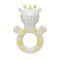 Nuby Giraffe Teether for Infants - 100% Natural Rubber Baby Teething Toy