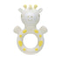 Nuby Giraffe Teether for Infants - 100% Natural Rubber Baby Teething Toy