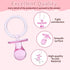 72 2.75 Pcs Baby Shower Pacifiers, Plastic Pacifiers for Baby Shower Game, Baby Shower Decoration DIY, Gender Reveal