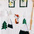 Baby Crib Mobile (Woodland Fox) - Nursery Decoration, Ceiling Mobile and Crib Mobile, Eco-Felt, Adjustable, Green,