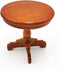 SXFSE Dollhouse Decoration Accessories, 1:12 Dollhouse Furniture Miniature Wooden Round Side Table
