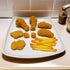 Generic 17pcs Set, Artificial Fake Fried Food Model Included Fake Fried Chicken Leg &Wing&Nuggets&Popcorn and Fake