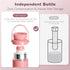 harringron 2 Pack 22oz 48 Portable Bottle Cooler for Breastmilk Travel Breastmilk Cooler Reusable Portable Chiller