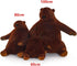 23.6 in/60 cm SNOWOLF Djungelskog Bear Giant Simulation Bear Toy Stuffed Animal Plush Doll Huge Cuddly Brown Teddy Bear
