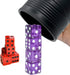 Graduation Gift Dice Stacking Cup Set with 4 Pcs 19mm and 5 Pcs 18mm Standard Dice and Storage Bag