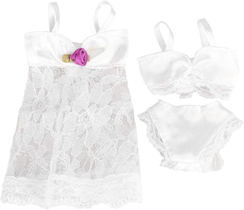 11.5 Inch (4 Sets) BARWA Doll Pajamas Sleep Suit Sleepwear Clothes Compatible for Girl Doll