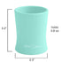 otterlove Silicone Baby & Toddler Training Cup | Pediatric OT Approved 100% Platinum Pure Silicone (Mint)