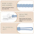 Draklary 4-Pack 100% Stylish Silicone Pacifier Clips, Pacifier Holder with Flexible Woven Rope Design, Food Grade