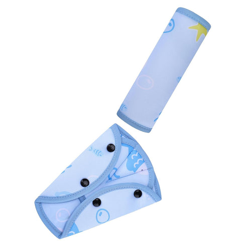 COOLBEBE Kids Seat Straps Cover Pad, Child Shoulder & Belly Comfort Cushion