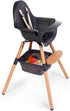 One.80 Childhome Evolu High Chair Mesh Storage Basket, Storage Bin, High Chair Storage Solution, Anthracite