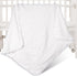 Runeaoys Baby Blanket for Boys Girls Baptism Christening Gifts for Girl Boys Easter Soft White Knitted Shawl Receiving