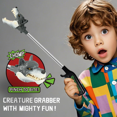 Pincher DINOBROS Animal Toys Wolf Grabber Toy for Boys Claw Snapper Chomper Monster Reacher Robot Hand