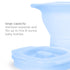 5 Ubbi Collapsible Microwave Steam Sterilizer for Baby Bottles, Breast Pump Accessories & Pacifiers, Reusable Silicone