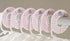 6 Baby Girl Nursery Clothing Size Closet Dividers, Pink Elephant (1.25 Inch Rod)