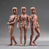 1/12 Scale Muscle Male Action Figure, 6in Flexible Strong Notaman Square Head Miniature Figure