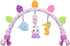 Caterbee Purple Travel Arch Bassinet Toys - Engaging Activity Toy Bar for Baby