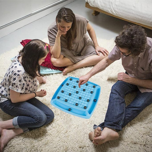 CXQP 8-12 Set. (48 Magnet Chess Game,Board for Kids yrs,dults and Family, Strategy Magnet Chess Board Table Games Chess