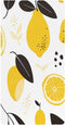 Bseiialft Yellow Lemons Leaves Crib Sheets for Boys Girls Soft and Breathable Cotton