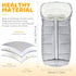 Orzbow Universal Footmuff for Stroller, Winter Warm Waterproof Bunting Bag for Toddler Sleeping