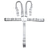 KornaDoz Universal 5 Point Harness Replacement Straps for High Chair & Stroller, Convertible