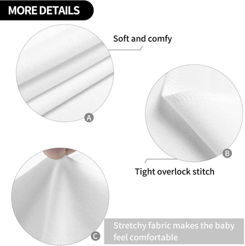 Midaivu Set 0-6 Cherry Swaddle Blanket for Newborns Baby Swaddle with Headband and Matching Hat New Born Coming Home