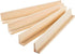 Set 4 13-Inch, Juvale Dominoes Holders of Wooden Trays - Natural Wood - Customizable Unfinished Racks for Mexican Train