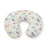 KuphiL10C Watercolor Dragon Moon Stars Pattern Nursing Pillow Cover, Unisex Removable Breastfeeding Pillowcase