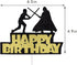 Anxdh Alien War Cake Top Hat Decoration - Children Birthday Party Decoration for Alien War Theme
